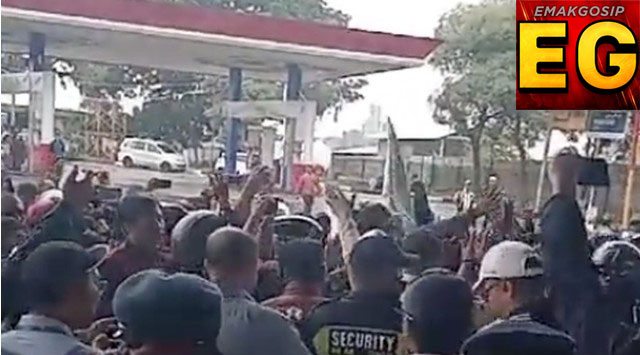 Buruh Demo Besar-Besaran Polisi Ingatkan Agar Lewat Tol MBZ