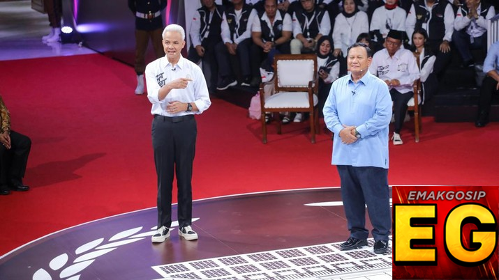 Prabowo Tanya Soal Pengangguran Ini Jawaban Ganjar