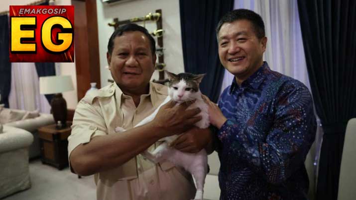 Dubes China Ucapkan Selamat ke Prabowo Foto Bareng Bobby The Cat