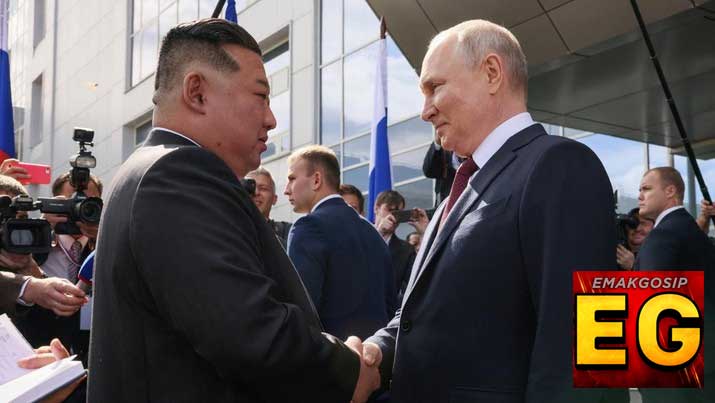 Putin Beri Limosin Mewah Aurus Rusia ke Kim Jong Un Ini Penampakannya