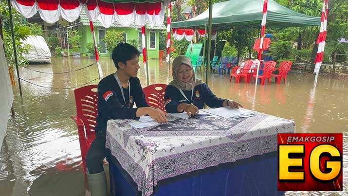 Terendam Banjir 108 TPS di Demak Terpaksa Pemilu Susulan
