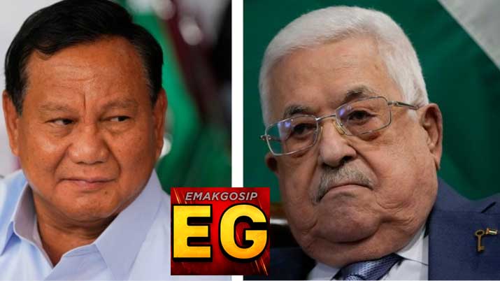 Presiden Palestina Beri Selamat Kepada Prabowo Subianto